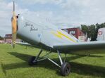 D-EUTO @ EDOI - Bücker Bü 180B Student at Bienenfarm airfield during the 2025 Quax Bücker-Treffen (Bücker-Meeting) and Vintage Aerobatic World Championships - by Ingo Warnecke