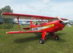 D-EDRK @ EDOI - EAA Acro Sport II at Bienenfarm airfield during the 2025 Quax Bücker-Treffen (Bücker-Meeting) and Vintage Aerobatic World Championships