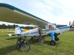 D-EGVC @ EDO - Dornier Do 27J-1 at Bienenfarm airfield during the 2025 Quax Bücker-Treffen (Bücker-Meeting) and Vintage Aerobatic World Championships