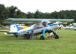 D-EGVC @ EDOI - Dornier Do 27J-1 at Bienenfarm airfield during the 2025 Quax Bücker-Treffen (Bücker-Meeting) and Vintage Aerobatic World Championships