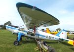 D-EGVC @ EDOI - Dornier Do 27J-1 at Bienenfarm airfield during the 2025 Quax Bücker-Treffen (Bücker-Meeting) and Vintage Aerobatic World Championships - by Ingo Warnecke