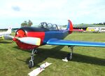 LY-BIA @ EDOI - Yakovlev Yak-52 at Bienenfarm airfield during the 2025 Quax Bücker-Treffen (Bücker-Meeting) and Vintage Aerobatic World Championships - by Ingo Warnecke