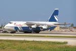 112372 @ LMML - RA82080 1999 Antonov An124-100 Polet Luqa Malta 10.11.07 - by PhilR
