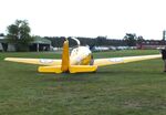 LN-LFK @ EDOI - SAAB 91B-2 Safir at Bienenfarm airfield during the 2025 Quax Bücker-Treffen (Bücker-Meeting) and Vintage Aerobatic World Championships