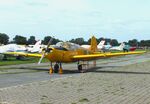 LN-LFK @ EDOI - SAAB 91B-2 Safir at Bienenfarm airfield during the 2025 Quax Bücker-Treffen (Bücker-Meeting) and Vintage Aerobatic World Championships