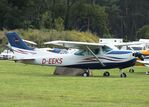 D-EEKS @ EDOI - Cessna TR182 Turbo Skylane RG at Bienenfarm airfield during the 2025 Quax Bücker-Treffen (Bücker-Meeting) and Vintage Aerobatic World Championships - by Ingo Warnecke