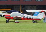 D-EAAM @ EDOI - Bölkow Bo 209 Monsun at Bienenfarm airfield during the 2025 Quax Bücker-Treffen (Bücker-Meeting) and Vintage Aerobatic World Championships - by Ingo Warnecke