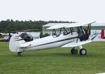N9054H @ EDOI - Boeing (Stearman) E75 / PT-13 at Bienenfarm airfield during the 2025 Quax Bücker-Treffen (Bücker-Meeting) and Vintage Aerobatic World Championships