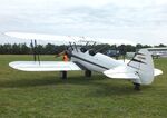 N9054H @ EDOI - Boeing (Stearman) E75 / PT-13 at Bienenfarm airfield during the 2025 Quax Bücker-Treffen (Bücker-Meeting) and Vintage Aerobatic World Championships