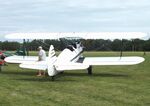 N9054H @ EDOI - Boeing (Stearman) E75 / PT-13 at Bienenfarm airfield during the 2025 Quax Bücker-Treffen (Bücker-Meeting) and Vintage Aerobatic World Championships