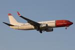 LN-ENV @ LMML - Norwegian Air Shuttle Boeing 737-8JP reg LN-ENV on final approach for RW13 landing in Malta. - by raymond