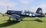 N83JC @ KOSH - Goodyear FG-1D - by Mark Pasqualino