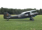 D-EQXG @ EDOI - Dornier Do 27A-3 at Bienenfarm airfield during the 2025 Quax Bücker-Treffen (Bücker-Meeting) and Vintage Aerobatic World Championships