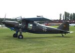 D-EQXG @ EDOI - Dornier Do 27A-3 at Bienenfarm airfield during the 2025 Quax Bücker-Treffen (Bücker-Meeting) and Vintage Aerobatic World Championships