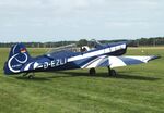 D-EZLI @ EDOI - Zlin Z-526F Trener Master at Bienenfarm airfield during the 2025 Quax Bücker-Treffen (Bücker-Meeting) and Vintage Aerobatic World Championships - by Ingo Warnecke