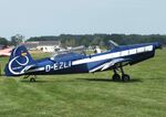 D-EZLI @ EDOI - Zlin Z-526F Trener Master at Bienenfarm airfield during the 2025 Quax Bücker-Treffen (Bücker-Meeting) and Vintage Aerobatic World Championships - by Ingo Warnecke