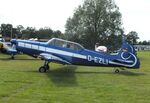 D-EZLI @ EDOI - Zlin Z-526F Trener Master at Bienenfarm airfield during the 2025 Quax Bücker-Treffen (Bücker-Meeting) and Vintage Aerobatic World Championships - by Ingo Warnecke