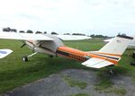 N69HG @ EDOI - Cessna 150G at Bienenfarm airfield during the 2025 Quax Bücker-Treffen (Bücker-Meeting) and Vintage Aerobatic World Championships - by Ingo Warnecke