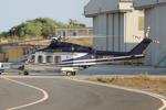 I-WNDG @ LMML - Leonardo AW-139 reg I-WNDG of Westair Helicopters being towed into GulfMed Hangar for maintenance in Malta. - by raymond