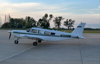 N3305W @ 7W5 - Cherokee 6 sitting on the ramp at Henry County, Ohio - by Benedikt Engel