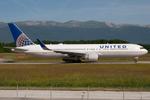 N667UA @ LSGG - United 767-300 - by Andy Graf