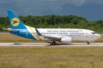 UR-GAK @ LSGG - Ukraine International 737-500 - by Andy Graf