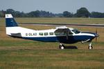 G-DLAD @ EGSH - Departing from Norwich.