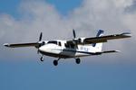 OY-YLS @ EGSH - Landing at Norwich.