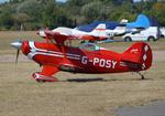 G-POSY @ EGLM - Pitts S-2S at White Waltham. Ex F-HSZS