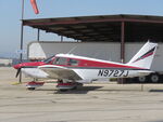 N9727J @ CCB - Parked north of runway - by Helicopterfriend