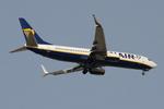 G-RUKB @ LMML - Boeing 737-8AS reg G-RUKB of Ryanair UK on final approach for RW13 Malta. - by raymond