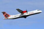 G-LMTC @ EGPD - Loganair ATR72 taking-off - by FerryPNL