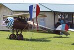 N195QR @ KOSH - Nieuport 28 (Replica) - by Mark Pasqualino