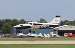 N345CD @ KOSH - Piper PA-34-200T - by Mark Pasqualino