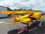 D-ETHO @ EDGS - Bücker Bü 131B Jungmann at the 2025 Flughafenfest (airport open day) at  Siegerlandflughafen (Siegerland airport), Burbach - by Ingo Warnecke