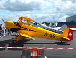 D-ETHO @ EDGS - Bücker Bü 131B Jungmann at the 2025 Flughafenfest (airport open day) at  Siegerlandflughafen (Siegerland airport), Burbach - by Ingo Warnecke