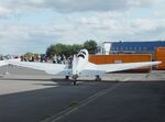 D-EFRI @ EDGS - Klemm Kl 35D at the 2025 Flughafenfest (airport open day) at  Siegerlandflughafen (Siegerland airport), Burbach - by Ingo Warnecke
