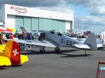 D-EGGA @ EDGS - Klemm Kl 35D at the 2025 Flughafenfest (airport open day) at Siegerlandflughafen (Siegerland airport), Burbach - by Ingo Warnecke