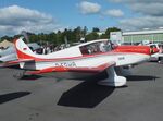 D-EGHB @ EDGS - Jodel D.140C Mousquetaire III at the 2025 Flughafenfest (airport open day) at Siegerlandflughafen (Siegerland airport), Burbach - by Ingo Warnecke