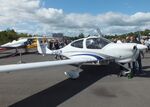 D-EFCM @ EDGS - Diamond DA-40 NG Diamond Star at the 2025 Flughafenfest (airport open day) at Siegerlandflughafen (Siegerland airport), Burbach - by Ingo Warnecke