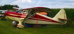 N1947J @ IA27 - Nice Stinson at Blakesburg Iowa - by Floyd Taber