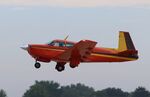 N205RJ @ KOSH - Mooney M20J - by Mark Pasqualino