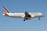 F-GKXQ @ LMML - Airbus A320-214 reg F-GKXQ of Air France landing in Malta from CDG. - by raymond