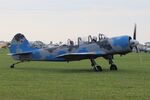 N343DC @ KOSH - Yak-52TW - by Mark Pasqualino