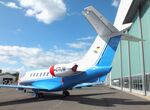 D-CTLM @ EDGS - Pilatus PC-24 at the 2025 Flughafenfest (airport open day) at Siegerlandflughafen (Siegerland airport), Burbach - by Ingo Warnecke