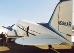 N596AR @ KSMO - N596AR 1942 DC-3 Santa Monica 04.92(2) - by PhilR