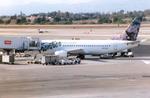 N578US @ KLAX - N578US 1985 B737-300 Frontier Airlines LAX 10.97 - by PhilR