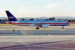N615AU @ KLAX - N615AU 1993 B757-200 US Air LAX 03.94 - by PhilR