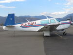 N3755H @ POC - Tied down & covered in transit parking - by Helicopterfriend