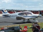 D-EGTP @ EDGS - Robin DR.400-180 Regent at the 2025 Flughafenfest (airport open day) at Siegerlandflughafen (Siegerland airport), Burbach - by Ingo Warnecke